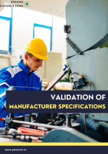7.4 Validation of Manufacturer Specifications